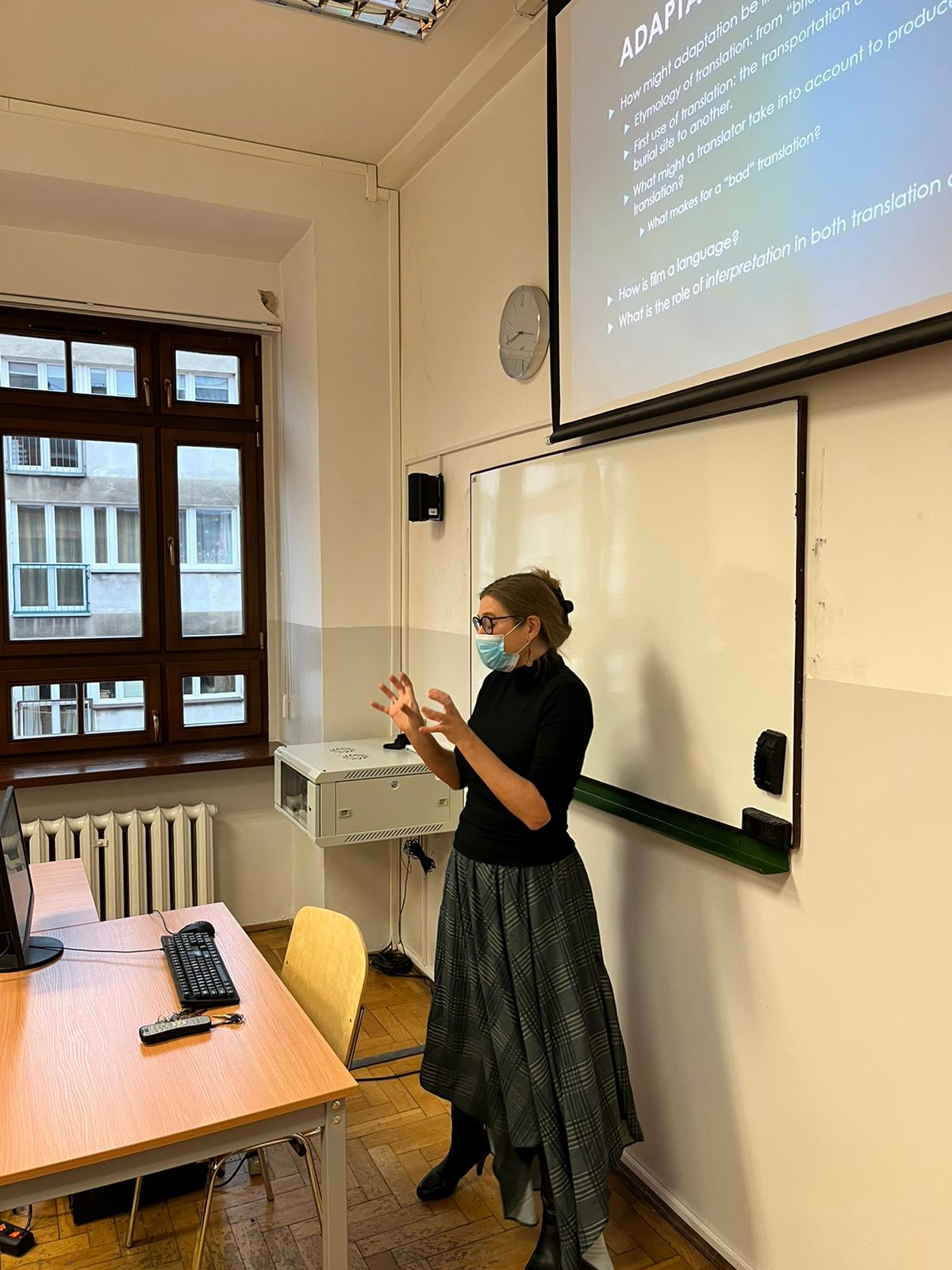 A. Ulanowicz Guest Lecturing in Wroclaw