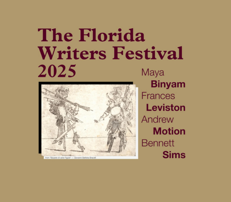 graphic for Florida Writer's festival 2025