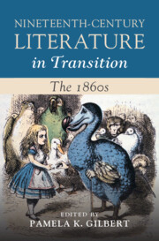 Cover photo of Nineteenth Century Literature in Translation: The 1860s. An illustration excerpted from Alice and Wonderland is featured under the book title.
